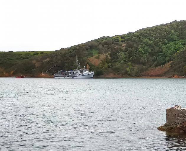 Polaris 2 places buoys in the harbour near the Portobello Marine Laboratory, marking the...