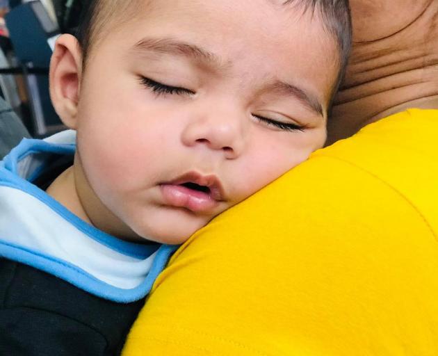 Harbaaz Singh Dhaliwal was 5-months-old when his grandparents took him to India. Photo: Supplied