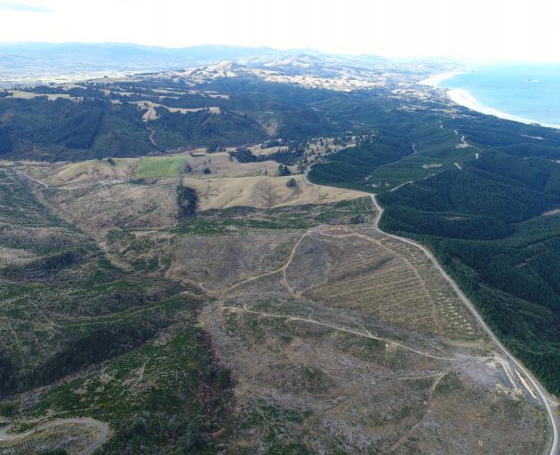 Smooth Hill, the Dunedin City Council-proposed site for a new landfill. PHOTO: STEPHEN JAQUIERY