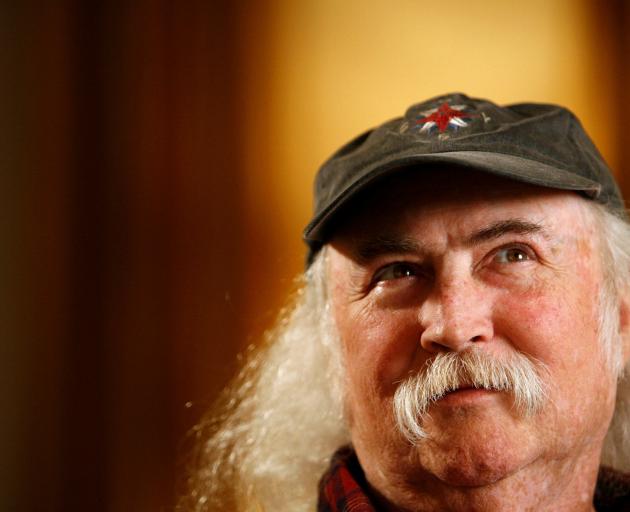 David Crosby was inducted into the Rock and Roll Hall of Fame twice. Photo: Reuters 