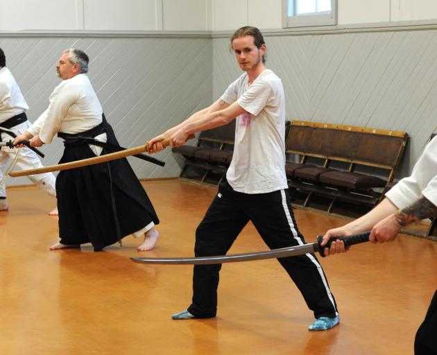 Otago Daily Times reporter Wyatt Ryder tries his hand at Japanese martial arts at St Leonards...