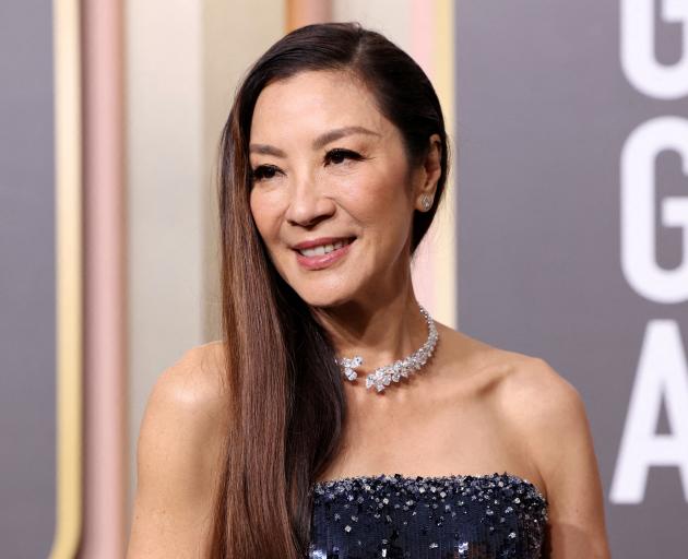 Michelle Yeoh, pictured at the 80th Annual Golden Globe Awards earlier this year, is nominated...
