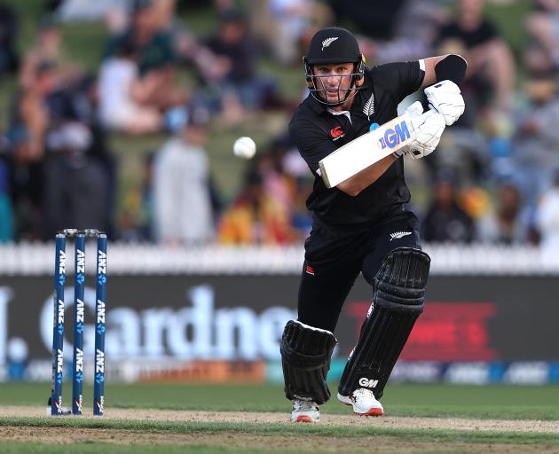 Will Young guided the Black Caps home with an unbeaten 86. Photo: Getty Images