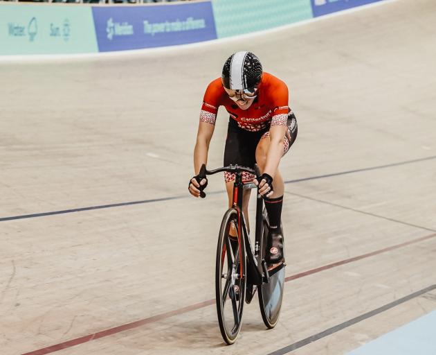 Canterbury's Amelia Sykes has won seven elite titles in her sixth appearance at the track cycling...