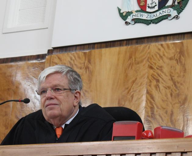 Judge Brandts-Giesen at the special sitting held in the Invercargill District Court last week to...