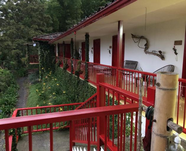 Typical architecture of coffee-growing area Manizales.