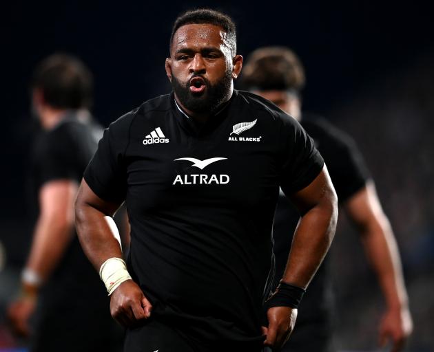 All Blacks prop George Bower will miss this year's World Cup with an ACL injury. Photo: Getty Images