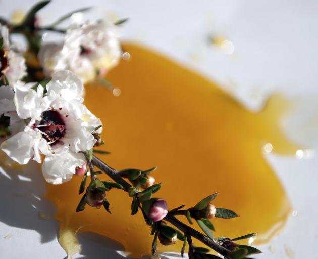 The manuka flower and honey. Photo: Getty Images 