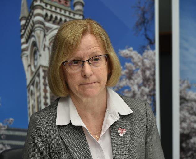 Acting vice-chancellor Prof Helen Nicholson. PHOTO: GREGOR RICHARDSON