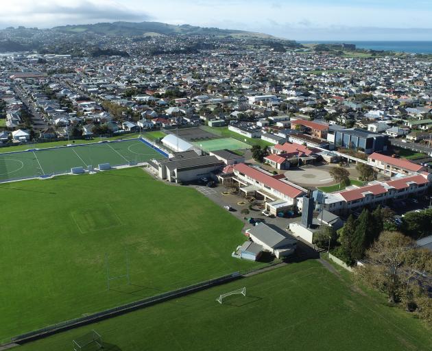 A view over King’s and Queen’s High Schools and South Dunedin. PHOTO: STEPHEN JAQUIERY