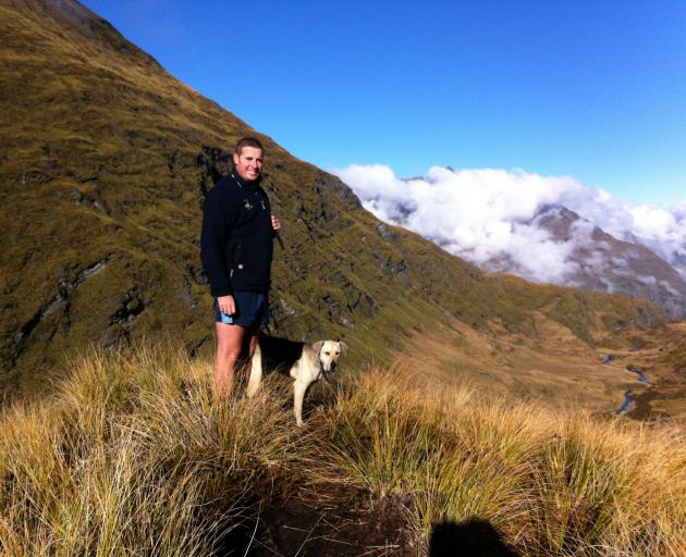 Randall Aspinall, pictured with dog Tyke, is continuing a family tradition of being 
...