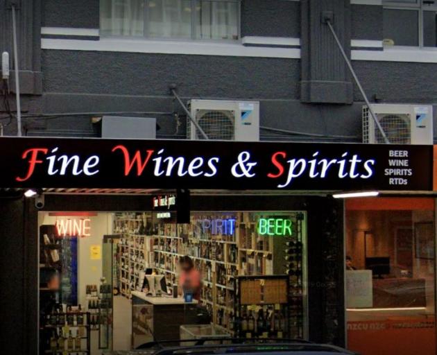 Fine Wines & Spirits in George St was burgled. Photo: Google