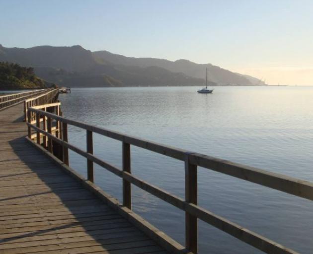 The new Governors Bay jetty. Photo: Supplied