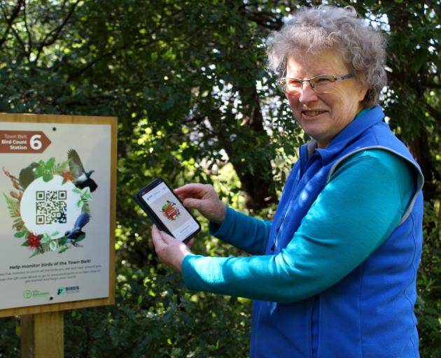 Birds New Zealand member Mary Thompson says people can monitor birds at any time that suits them....