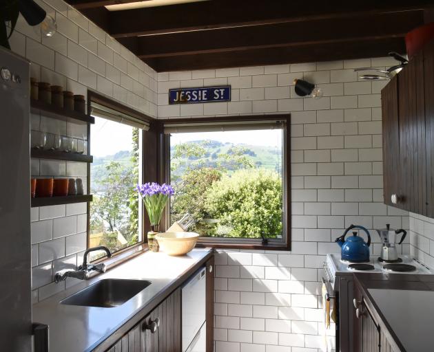 The kitchen is small but the owners say they have never wanted for a bigger one. PHOTO: GREGOR...