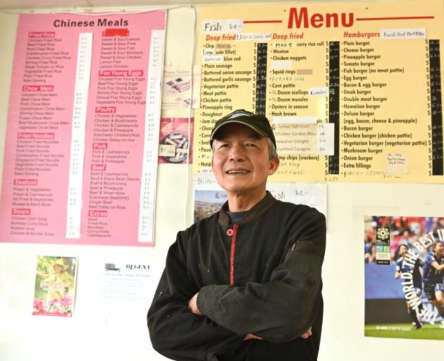 Portsider Takeaways owner Joe Lee usually keeps his business closed on a Monday, but not today as...