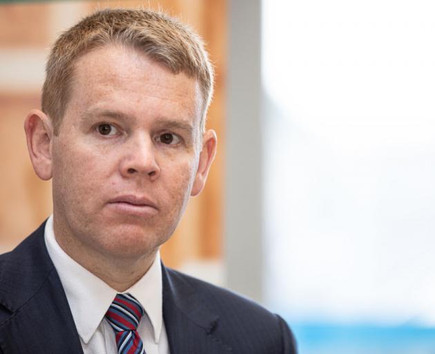 Chris Hipkins said he thought staff should be incentivised to speak and use te reo at work. Photo...