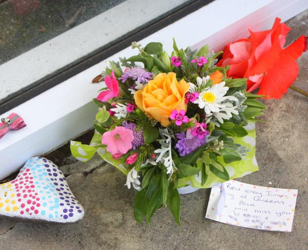 Flowers have been laid at the door of the winter gardens to remember Junior, the park’s social...