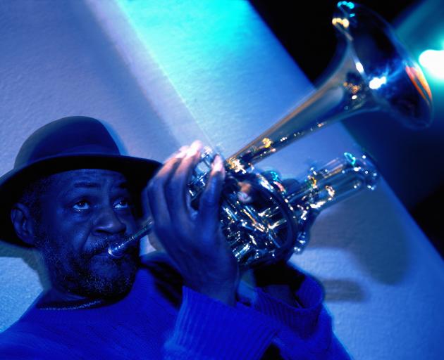 A street musician plays in New Orleans.