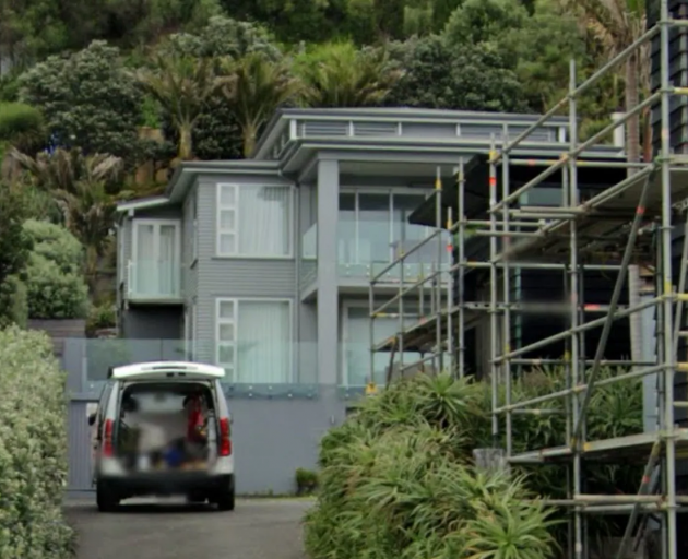 Prime Minister Christopher Luxon's holiday home on Waiheke Island in Ōnetangi - where a teenage...