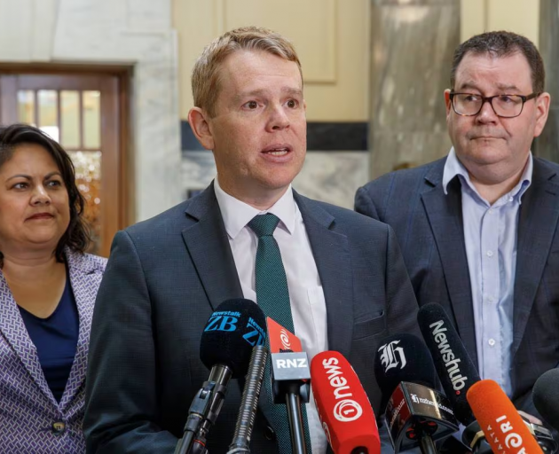 Labour leader Chris Hipkins will this week announce a reshuffle, which may include Grant...