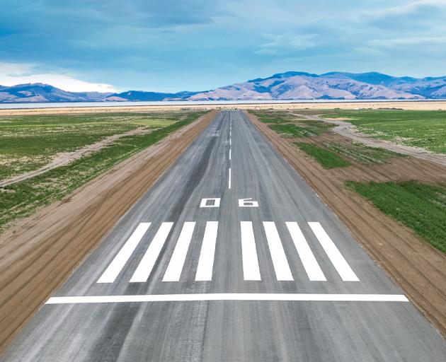 The Tāwhaki National Aerospace Centre and new sealed runway opened at Kaitorete on Friday. Photo:...