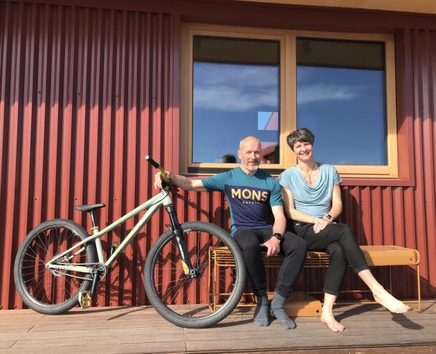 Physiotherapist Tim Smith and business manager and passive house consultant Sarah Allen love...