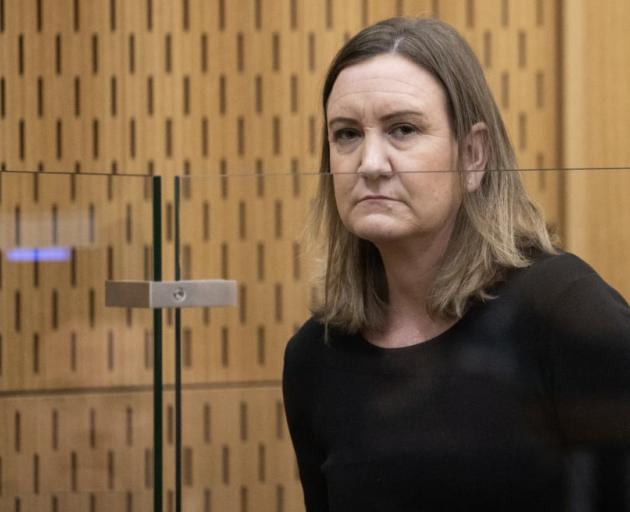 Lauren Anne Dickason in the High Court at Christchurch. Photo: Pool / NZME / George Heard