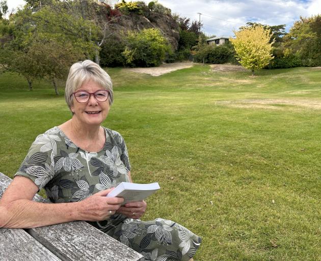 Author Di Buchan, who grew up in Alexandra, with her third book Aiming High. PHOTOS: JULIE ASHER