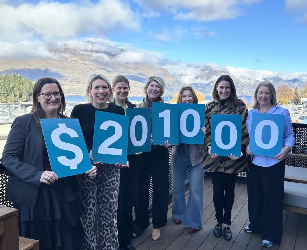 Impact100 Wakatipu members have raised $201,000 to go to local charities this year — pictured,...