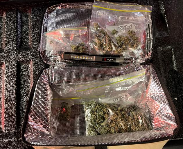 Cannabis was seized in the operation. Photo: NZ Police