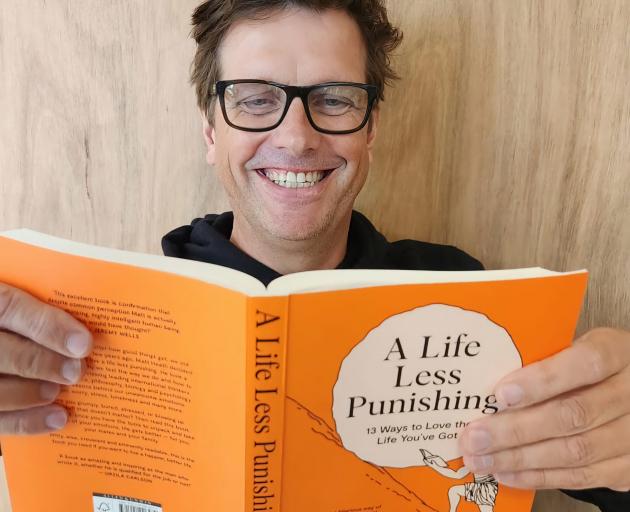 Matt Heath is also celebrating the release of his first book, A Life Less Punishing. PHOTO: SUPPLIED