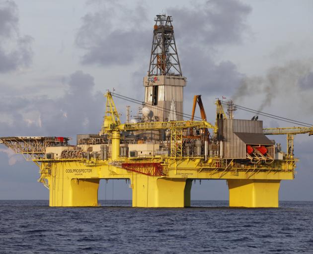 COSL Prospector, a rig which oil firm OMV brought to drill in the Great South Basin in 2020....