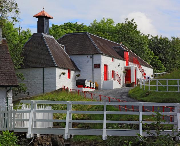 The first distillery we visited was Edradour Distillery, a Highland single malt whisky distillery...