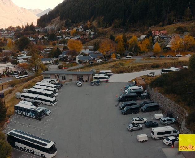 This bus park returns almost $400,000 a year. PHOTO: SUPPLIED