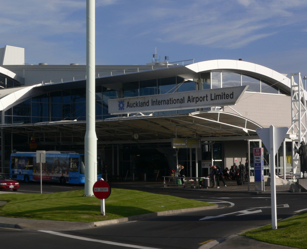 Patients were treated after landing at Auckland International Airport this afternoon. Photo: ODT...