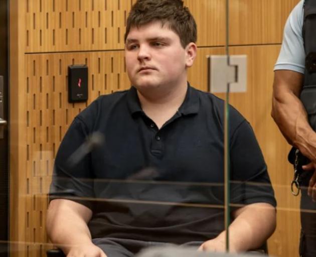 Ryan Eastwick during his sentencing. Photo: RNZ / Nathan McKinnon