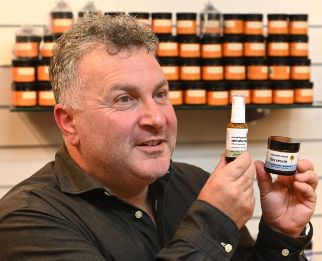 Blueskin Bay Skincare, Honey and Supply Co director David Milne showcases some of their skincare...