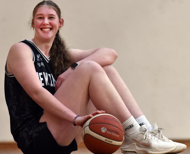 Elise Carline loved representing the Junior Tall Ferns at the Fiba under-18 Asia Cup. PHOTO:...