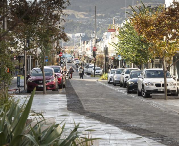 A freshly-planted George St. PHOTO: GERARD O’BRIEN