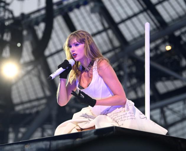 Taylor Swift performs on stage in Dublin, Ireland. Photo: Getty Images