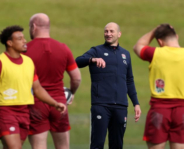 England coach Steve Borthwick has made two changes from the side that thumped Japan. Photo: Getty...