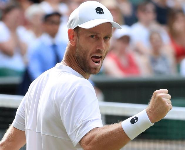Michael Venus is having success in the mixed and men's doubles at Wimbledon. Photo: Getty Images 