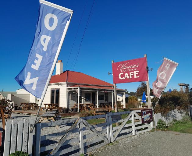 Vanessa's Cottage Cafe in Hampden. PHOTO: JULES CHIN