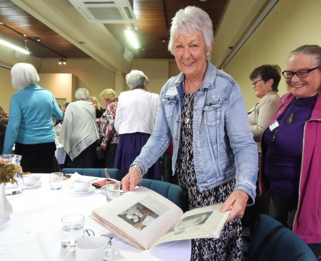 Former Oamaru theatre nurse Barbara Bain reminisces over a scrapbook of cuttings detailing the...