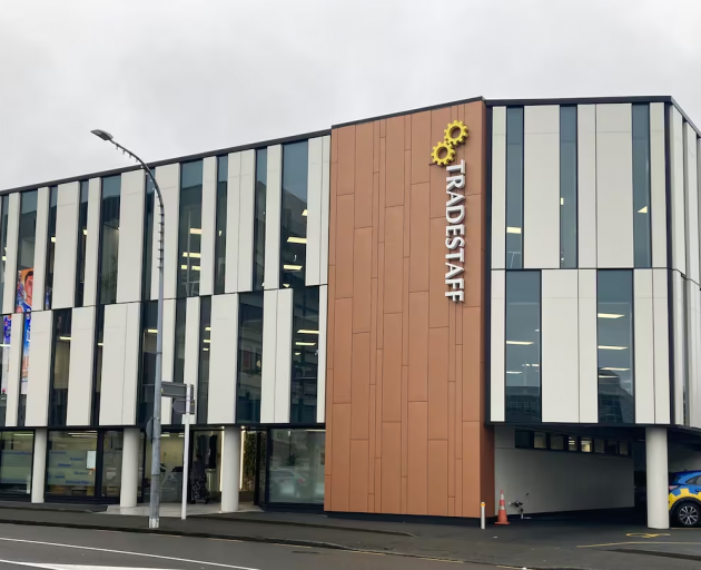 The Lower Hutt building at the centre of court action over its seismic rating. Photo / Catherine...