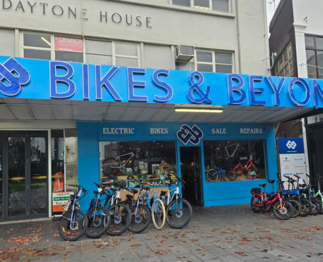 One of the stores that was part of Christian Hoff-Nielsen's business. Photo: RNZ