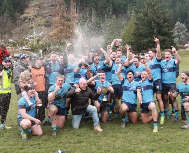 The Wakatipu side that won the Central Otago premier club final in 2022. PHOTO: PHILIP CHANDLER