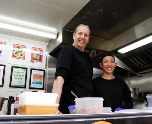 Nic Koster and Prew Pastan of Bangkok Wok. Photo: Supplied