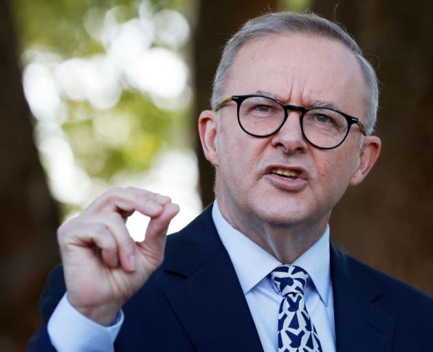 Australian Prime Minister Anthony Albanese. File photo 